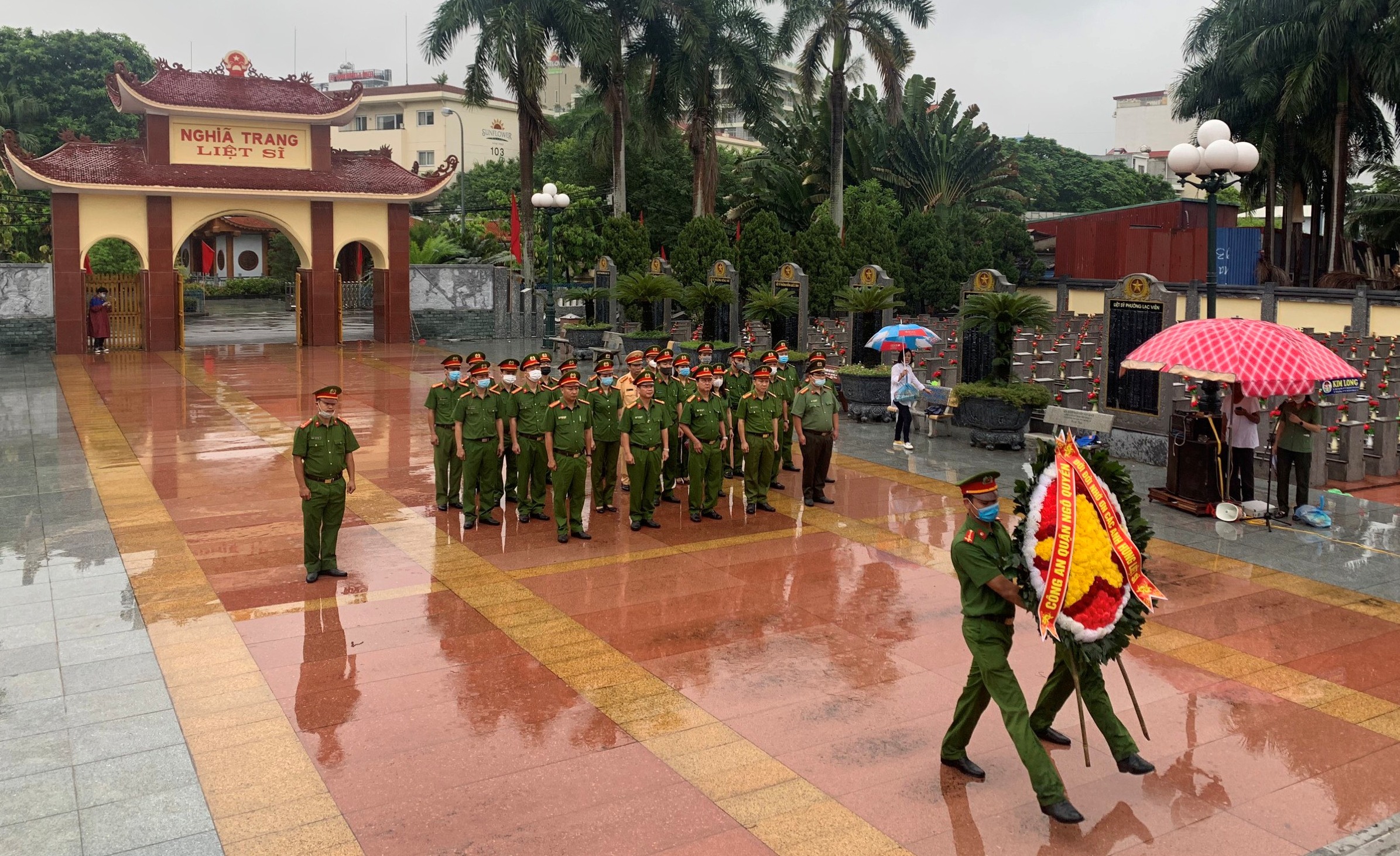 Công an quận Ngô Quyền: Tổ chức nhiều hoạt động nhân dịp Kỷ niệm 74 năm ngày Thương binh, liệt sỹ